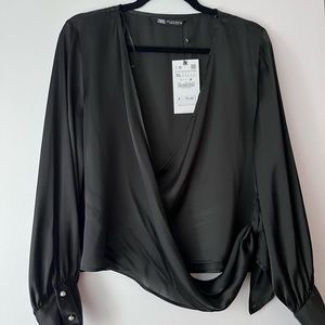Zara Silk Blouse
